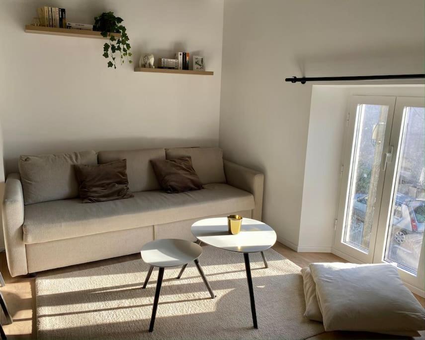 Appart Renove En Duplex Avec Terrasse Et Garage Bouleurs Екстериор снимка