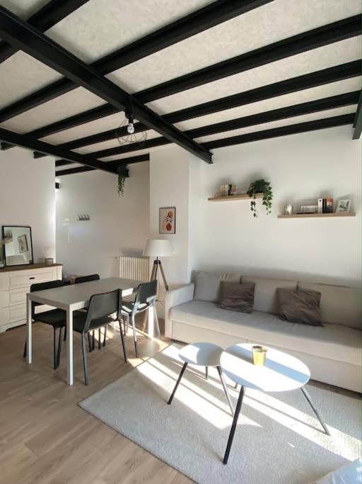 Appart Renove En Duplex Avec Terrasse Et Garage Bouleurs Екстериор снимка