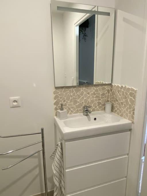 Appart Renove En Duplex Avec Terrasse Et Garage Bouleurs Екстериор снимка